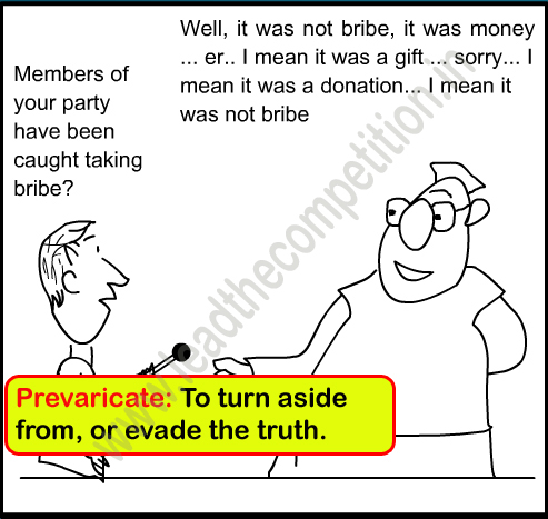 prevaricate